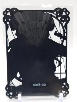 Goddess Story - Black Metal Waifu Card - Nelliel - NUMBERED 005/100 - Image 2