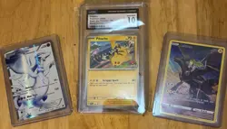 Reshiram Full Art Black and White Card 113/114 NM Condition/ Zekrom TG05/TG30GM - Image 1