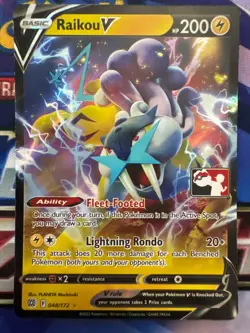 Raikou V 048/172 Prize Pack Series Cards Holo - Image 1
