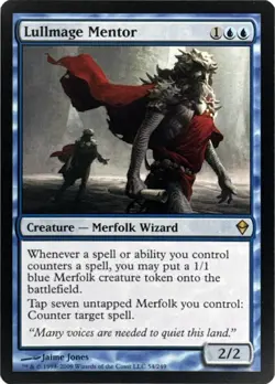 Lullmage Mentor (#54) - Zendikar - MTG Magic: The Gathering - LP - Image 1
