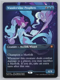 Wanderwine Prophets (Borderless) M Special Guests 132 NM Foil - Image 1
