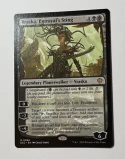 Vraska, Betrayal's Sting 88 NM Lorwyn Eclipsed Commander MTG - Image 1