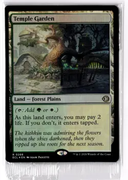 Temple Garden 268 Lorwyn Eclipsed Foil NM SEALED - Image 1