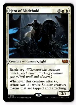 Hero of Bladehold 119 Commander: Tarkir: Dragonstorm Normal NM - Image 1