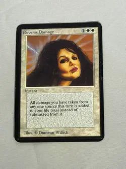 MTG Reverse Damage Alpha Magic the Gathering - Image 1