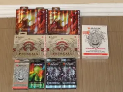 Magic The Gathering 9X Collector Boosters Pack Old Hard to Find Seal NEW MINT! - Image 1