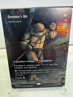 Donnie's Bo - Shadowspear (Borderless) Teenage Mutant Ninja Turtles Source... - Image 1