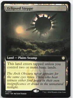 Eclipsed Steppe (Extended Art) *Regular* SOC 101 NM - Image 1