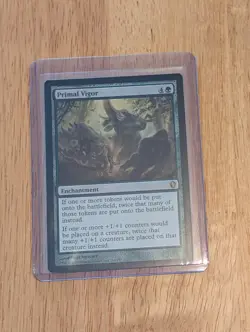 Primal Vigor Token & Counter Doubler Magic the Gathering Commander 2013 EDH - Image 1