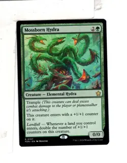MTG SkeenAB Mossborn Hydra from FDN. NM. - Image 1