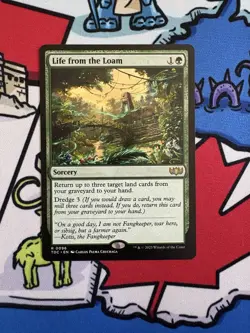 Life from the Loam x1 Mtg Tarkir: Dragonstorm Commander - Image 1