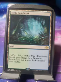 Misty Rainforest [Modern Horizons 2] Magic The Gathering MTG Fetch NM - Image 1