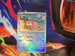 Pokemon Slowpoke Master Ball Pattern Sv: Prismatic Evolutions Holo 018/131 - Image 1