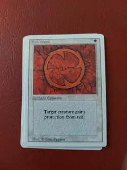 3 Cards x Red Ward - Revised Edition - NM - MTG LOT - Image 1