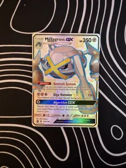 Metagross GX 157a/145 Alternate Art Shiny Hidden Fates Pokemon NM/Near Mint - Image 1