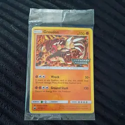 Groudon [Legendary Pokemon Stamp] 81/168 Gamestop Promo SEALED - Image 1