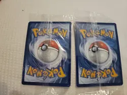 2 Pikachu 025/165 Pokemon Holiday Calendar Snowflake Stamped Holo Lot - Image 4