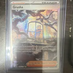 Pokemon Grusha 268/193 Paldea Evolved Full Art Holo Special Illustration Rare - Image 1