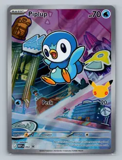Pokemon TCG First Partner Illustration Collection Series 1 Gen 4 Starters - Image 1