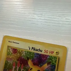 Pokemon Promo Birthday Pikachu No. 24 Celebrations Holo Card NM/M - Image 2