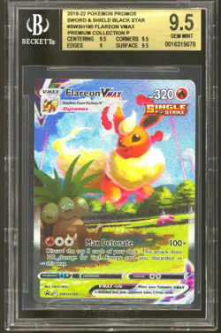 Pokemon Premium Collection Promo Flareon VMAX SWSH180 BGS 9.5 GEM MINT - Image 1