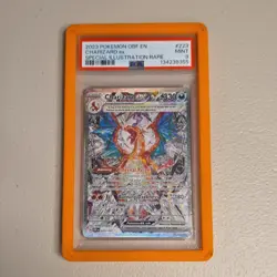 PSA 9 MINT Charizard ex Special Illustration Rare 2023 Pokemon Obsidian Flames - Image 1