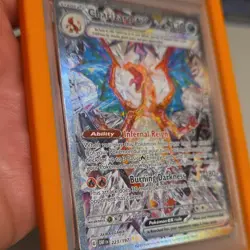 PSA 9 MINT Charizard ex Special Illustration Rare 2023 Pokemon Obsidian Flames - Image 3