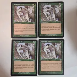 Magic the Gathering Spidersilk Armor x4 Mercadian Masques 273/350 mtg - Image 1