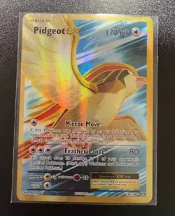 2016 Pokemon Pidgeot EX TCG Full Art Ultra Rare Holo Card 104/108 XY Evolutions - Image 1