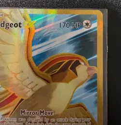 2016 Pokemon Pidgeot EX TCG Full Art Ultra Rare Holo Card 104/108 XY Evolutions - Image 3