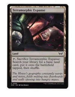 MTG - NM - Terramorphic Expanse - Duskmourn: House of Horror 269 - Image 1