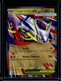 2025 Pokemon Mega Evolution Latias ex Double Rare #100/132 - Image 1