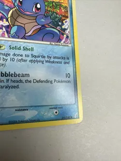 Pokemon TCG Squirtle EX Crystal Guardians 64/100 Regular Common - Image 4