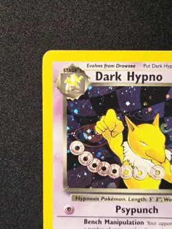 Dark Hypno 9/82 Rare Holo Pokemon 2000 Team Rocket Unlimited TCG - Image 3