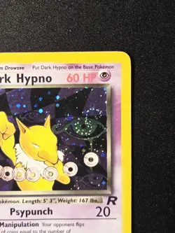 Dark Hypno 9/82 Rare Holo Pokemon 2000 Team Rocket Unlimited TCG - Image 4