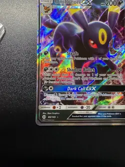 Umbreon GX 80/149 Sun & Moon Base Set Ultra Rare Holo NM Pokemon - Image 2