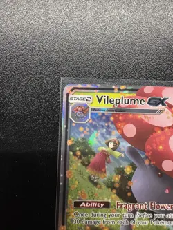 Vileplume GX Holo Pokemon SM Cosmic Eclipse 4/236 NM - Image 5