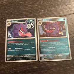Pokemon Gengar Perfect order Holo 050/088 Palladian Fates Gengar 057/091 Lot - Image 1
