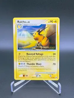 Raichu MP 27/99 - Prerelease Stamped Promo - Pokemon Arceus 2009 - Image 3