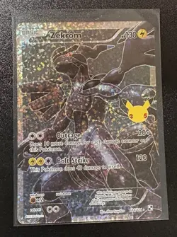 2021 Pokemon SWSH Celebrations Zekrom Classic Collection #114/114 #1 - Image 3