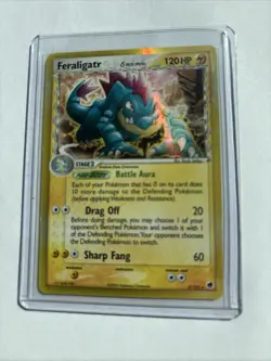 2006 POKEMON EX DRAGON FRONTIERS 2 FERALIGATR-HOLO - Image 1