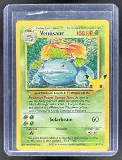 2021 Pokemon SWSH Celebrations Venusaur Classic #15/102 - Image 1