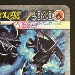 Pokemon TCG Mega Charizard X ex 125/094 Phantasmal Flames Holo SIR NM - Image 3