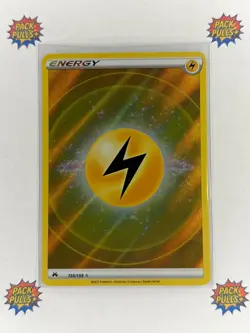 Electric Energy Crown Zenith Textured Poke Ball Holo 155/159 Pokemon TCG - Image 1