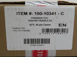 2025 Pokemon Scarlet & Violet Journey Together Sealed Booster Bundle Box Case - Image 1