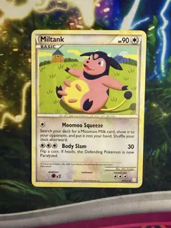 Pokemon TCG Miltank Heartgold Soulsilver 47/123 Regular Uncommon - Image 3