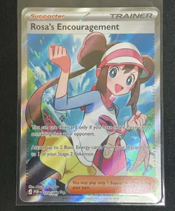 Pokemon TCG Perfect Order Rosa's Encouragement Full Art 114/088 - NM/M - Image 1