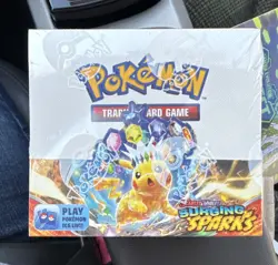 Pokemon Scarlet & Violet Surging Sparks Booster Box English 2024 Sealed - Image 1