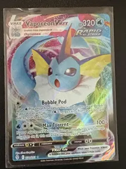 Vaporeon VMAX 030/203 (NM) - SWSH07: Evolving Skies - Ultra Rare - Pokemon TCG - Image 5