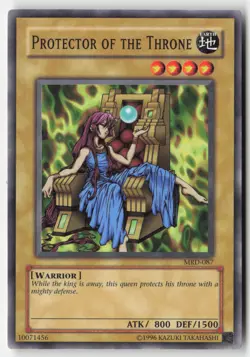 Yugioh - Protector of the Throne MRD-087 Unlimited - Metal Raiders - Image 1